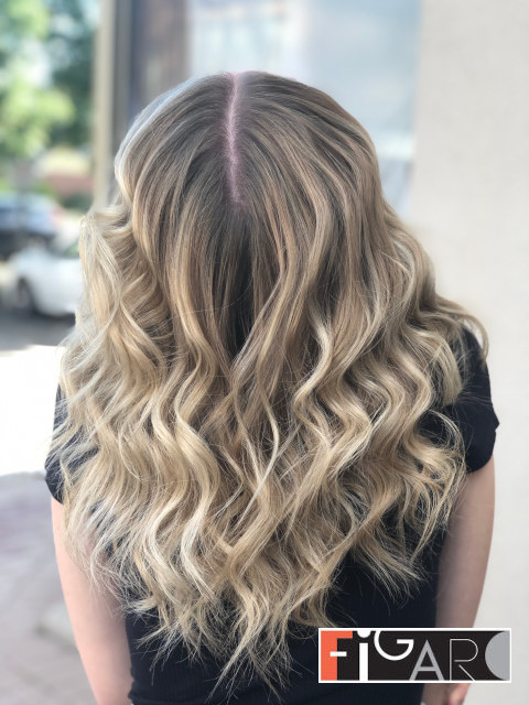Air Touch Hair Coloring 2019 done by award winning colorist Elena Bogdanets