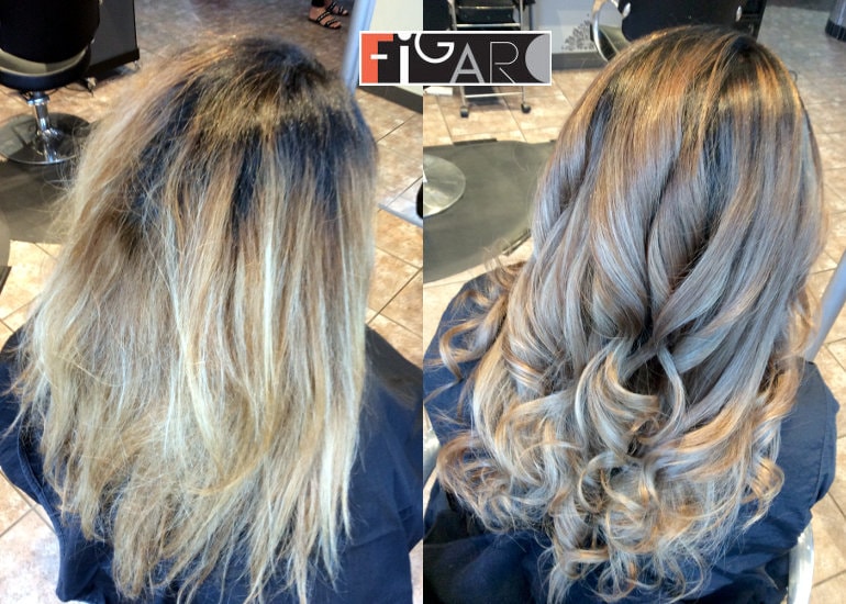 Best hair colorist for Color Correctionefore and after images of