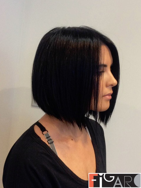 Blunt Cut Hairstyle by Elena Bogdanets Toronto