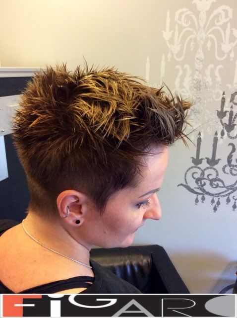 Short Pixie cut for short hair by Elena Bogdanets Celebrity hair stylist