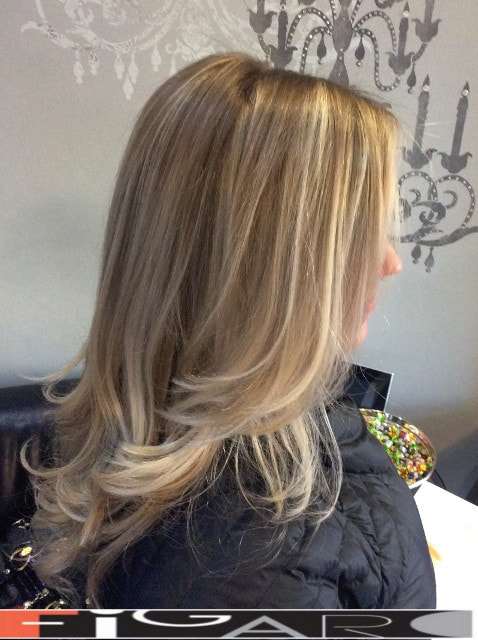 Highlights Hair Ideas done by Elena Bogdantes.