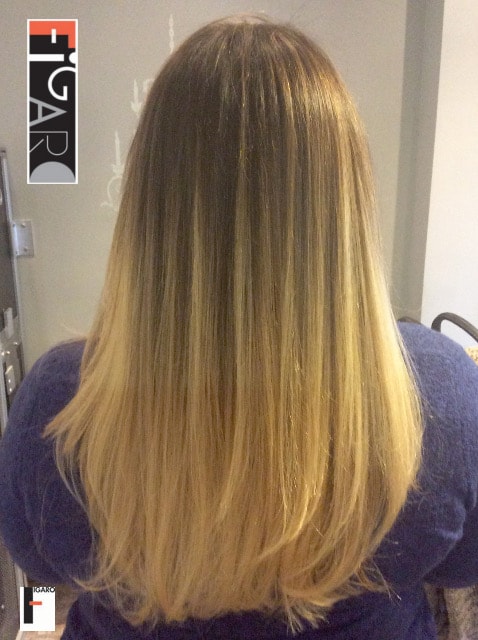 Ombre Hair Coloring Technique done by celebrity hair Colorist Elena Toronto