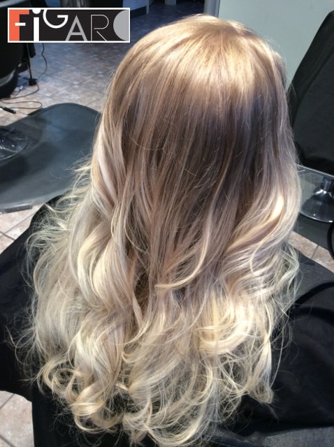 Ombre Hair Coloring Technique done by celebrity hair Colorist Elena Toronto