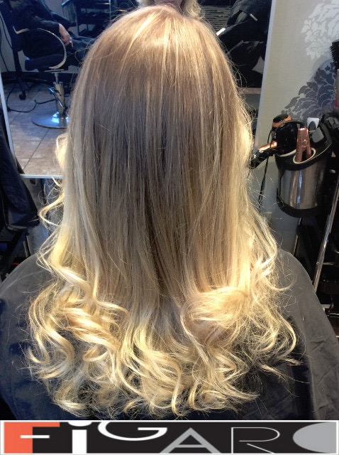 Ombre Hair Coloring Technique done by celebrity hair Colorist Elena Toronto