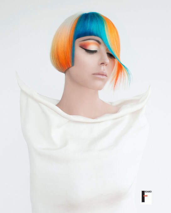 Hair stylist and colorist Elena Bogdanets - 1st place at ColorZoom Canada
